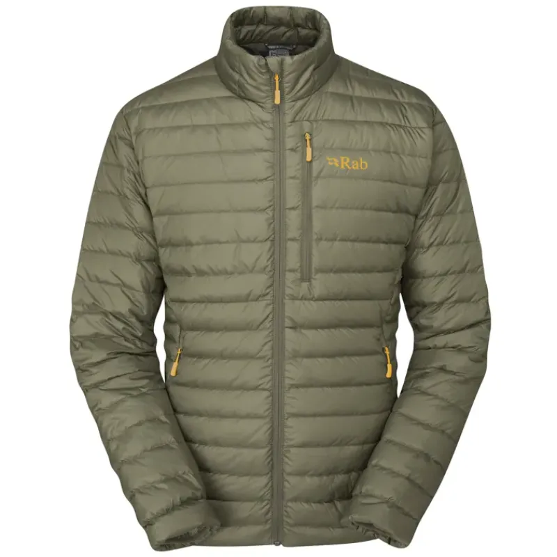 Rab Insulated Jackets-Mens Microlight Jacket - Light Khaki