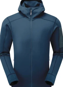 Rab Fleece & Mid Layer-Mens Modulus Hoody - Tempest Blue