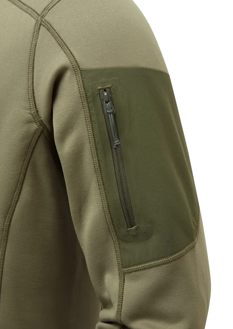 Rab Fleece & Mid Layer-Mens Modulus Pull-On - Light Khaki