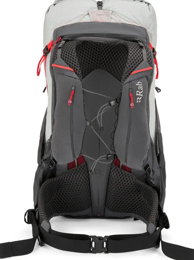 Rab Fast & Light Rucksacks And Vests-Mens Muon 40 Rucksack - Pewter-Graphene