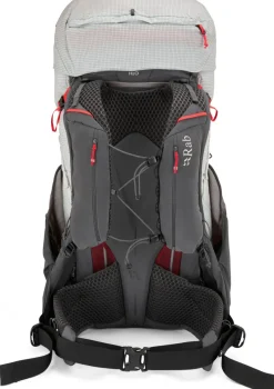 Rab Fast & Light Rucksacks And Vests-Mens Muon 50 Rucksack - Pewter-Graphene