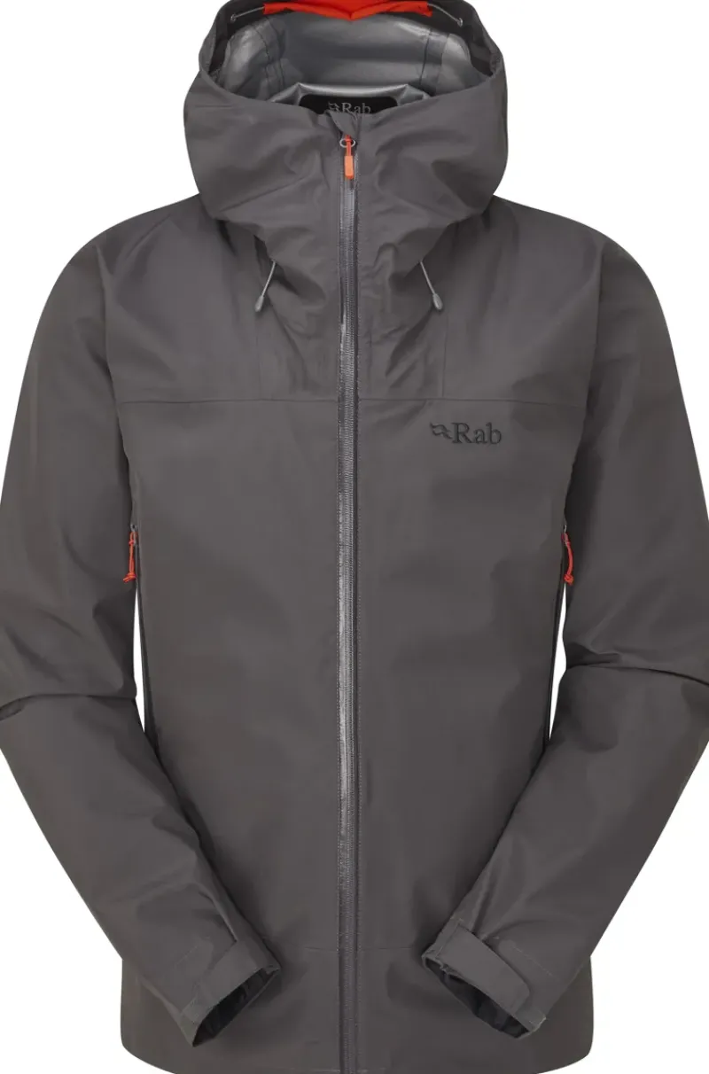 Rab Waterproof Jackets-Mens Namche GTX Jacket - Graphene