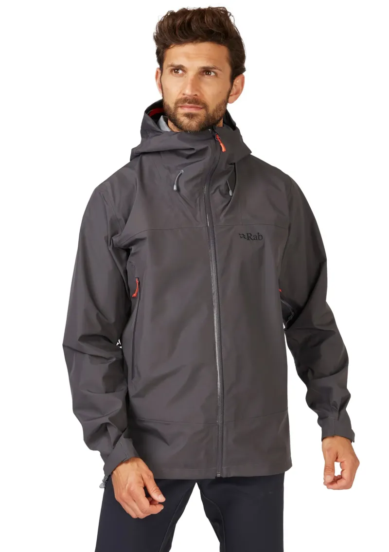 Rab Waterproof Jackets-Mens Namche GTX Jacket - Graphene
