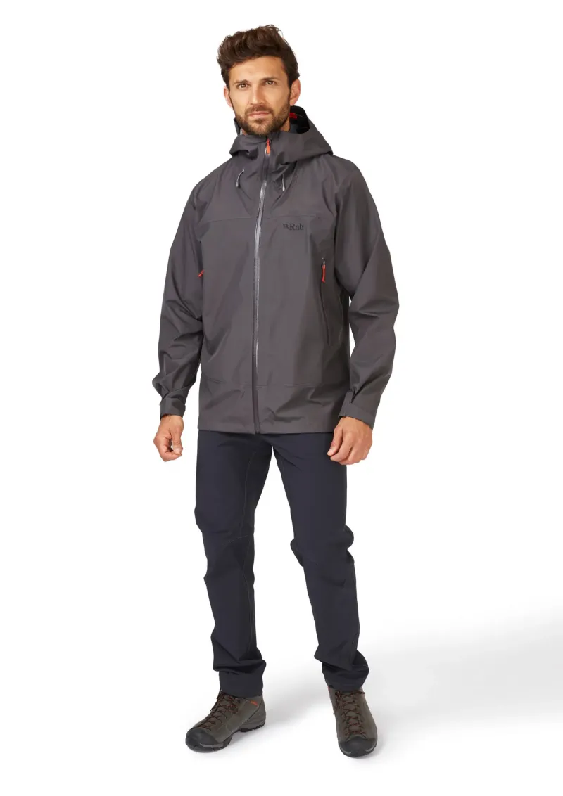 Rab Waterproof Jackets-Mens Namche GTX Jacket - Graphene