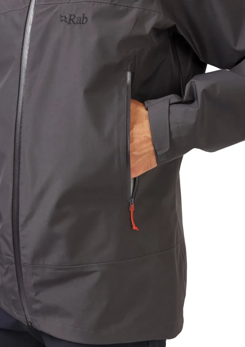 Rab Waterproof Jackets-Mens Namche GTX Jacket - Graphene