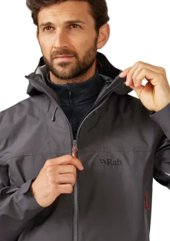 Rab Waterproof Jackets-Mens Namche GTX Jacket - Graphene
