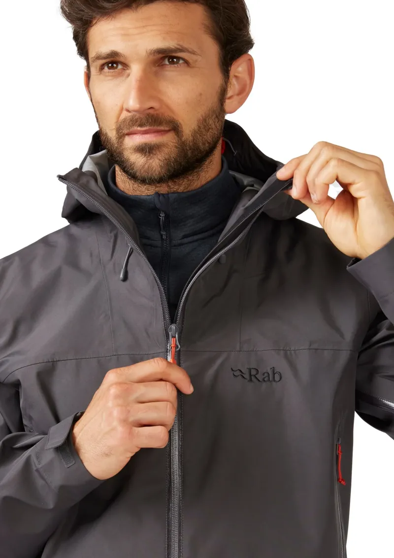 Rab Waterproof Jackets-Mens Namche GTX Jacket - Graphene