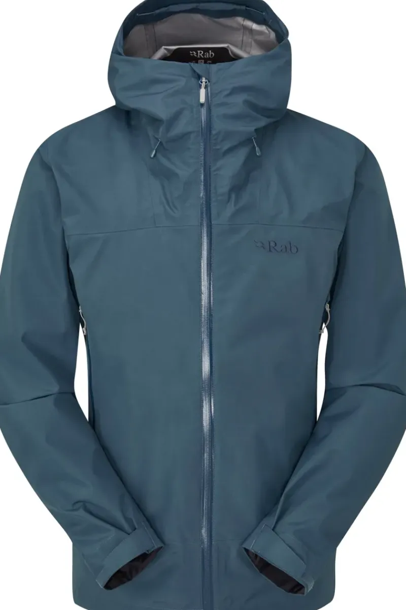 Rab Waterproof Jackets-Mens Namche GTX Jacket - Orion Blue