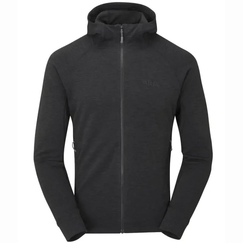 Rab Fleece & Mid Layer-Mens Nexus Hoody - Black