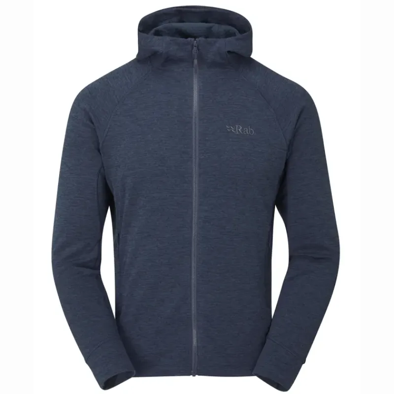 Rab Fleece & Mid Layer-Mens Nexus Hoody - Deep Ink