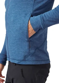 Rab Fleece & Mid Layer-Mens Nexus Hoody - Denim