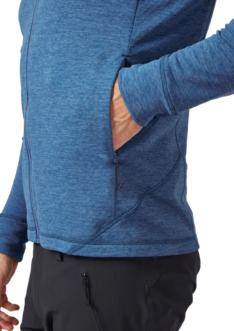 Rab Fleece & Mid Layer-Mens Nexus Hoody - Denim