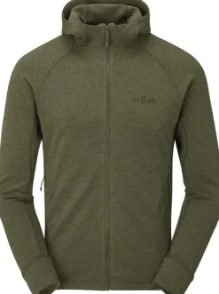 Rab Fleece & Mid Layer-Mens Nexus Hoody - Olive-Olive