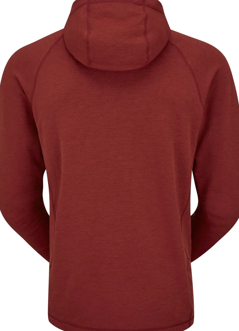 Rab Fleece & Mid Layer-Mens Nexus Hoody - Tuscan Red