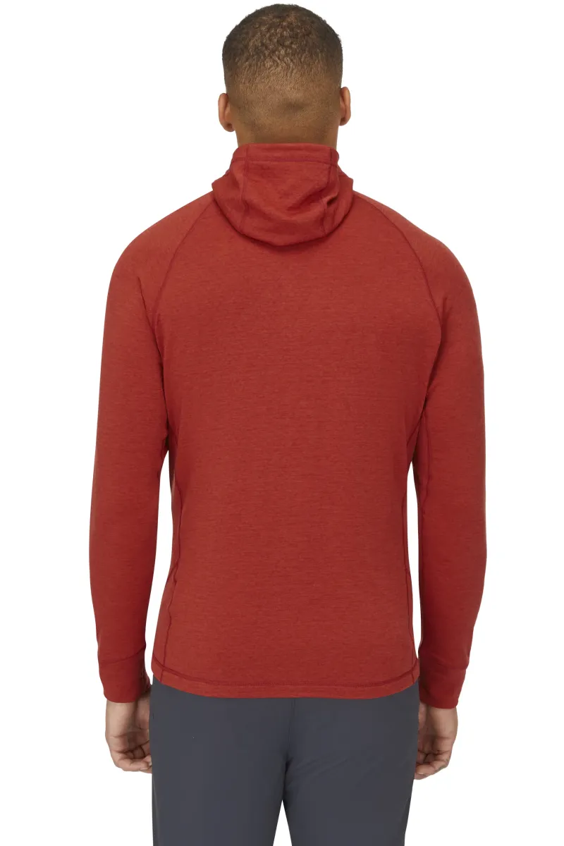 Rab Fleece & Mid Layer-Mens Nexus Hoody - Tuscan Red