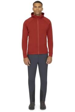 Rab Fleece & Mid Layer-Mens Nexus Hoody - Tuscan Red