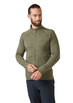 Rab Fleece & Mid Layer-Mens Nexus Jacket - Light Khaki