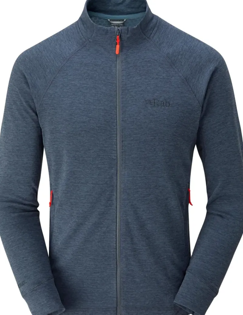 Rab Fleece & Mid Layer-Mens Nexus Jacket - Steel