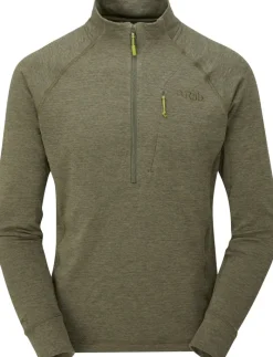 Rab Fleece & Mid Layer-Mens Nexus Pull-On - Light Khaki
