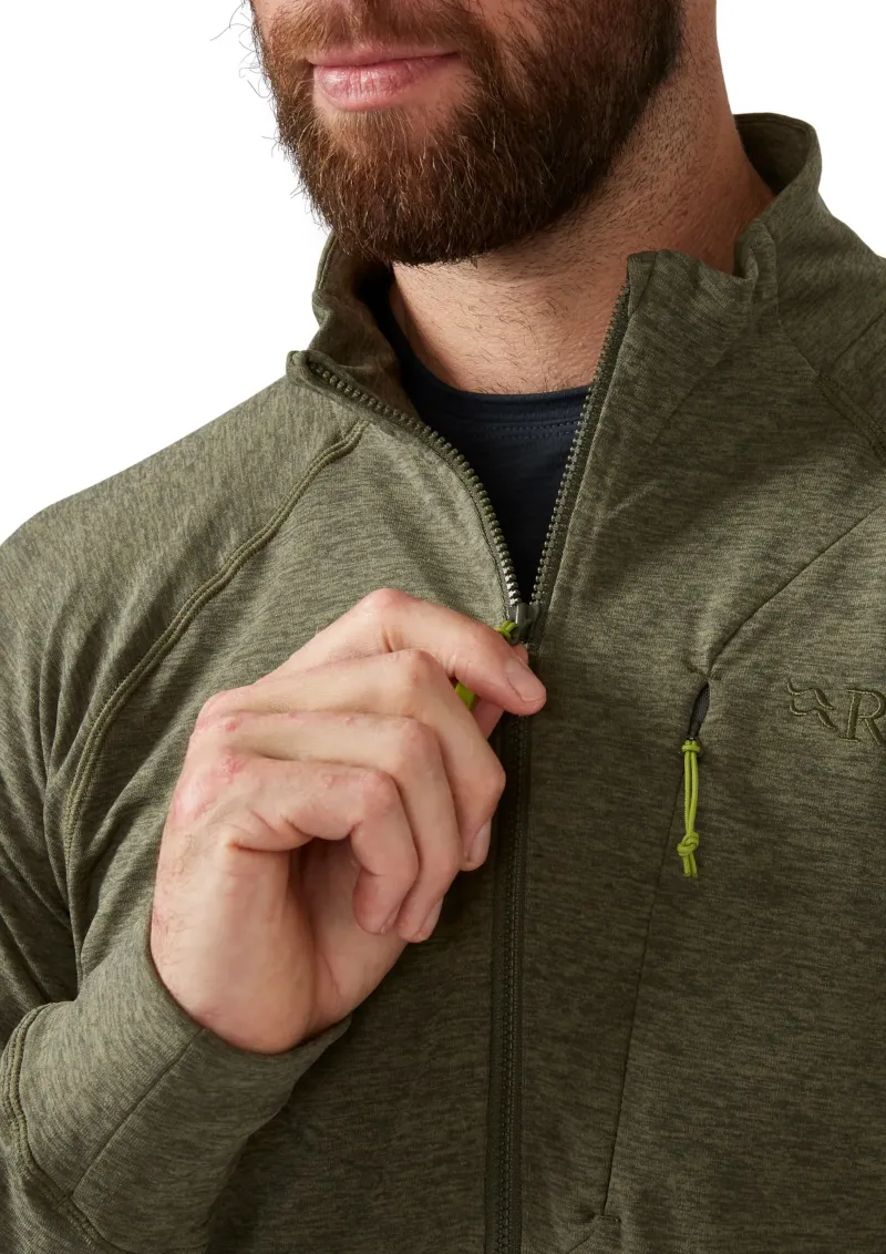 Rab Fleece & Mid Layer-Mens Nexus Pull-On - Light Khaki