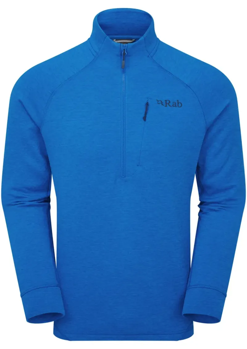 Rab Fleece & Mid Layer-Mens Nexus Pull-On - Maya Blue