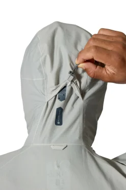 Rab Waterproof Jackets-Mens Phantom Jacket - Light Zinc