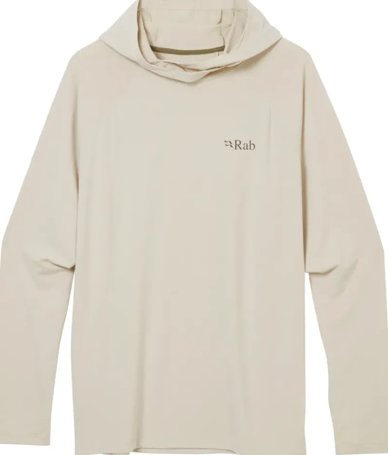 Rab T-Shirts & Baselayers-Mens Rivelin Hoody - Pebble