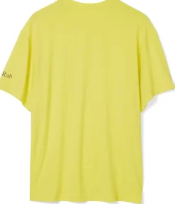 Rab T-Shirts & Baselayers-Mens Rivelin Pocket Tee - Pollen