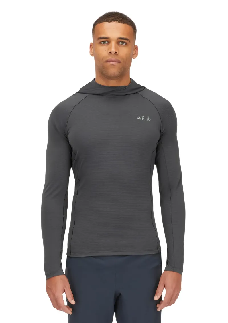 Rab T-Shirts & Baselayers-Mens Sonic Hoody - Graphene
