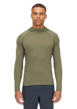 Rab T-Shirts & Baselayers-Mens Sonic Hoody - Light Khaki