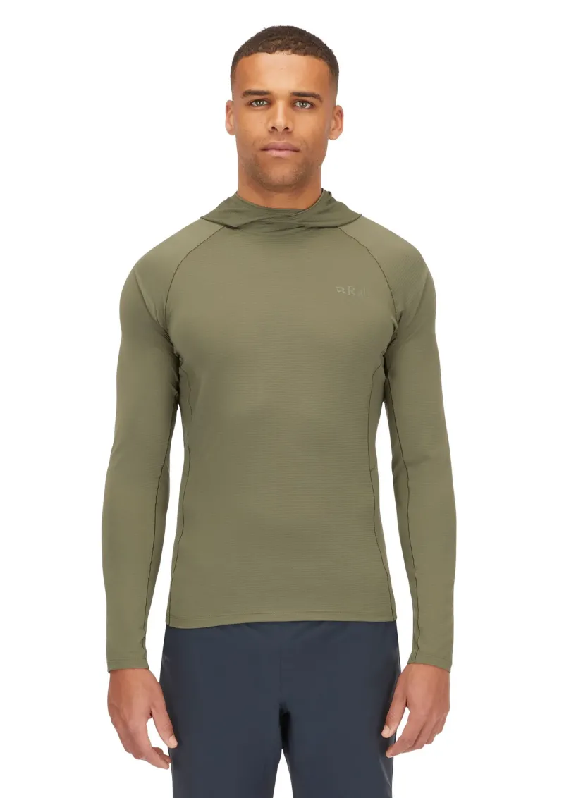 Rab T-Shirts & Baselayers-Mens Sonic Hoody - Light Khaki