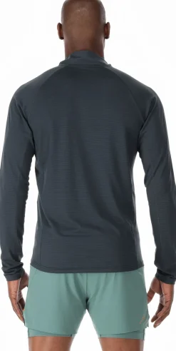 Rab T-Shirts & Baselayers-Mens Sonic LS Zip-T - Beluga
