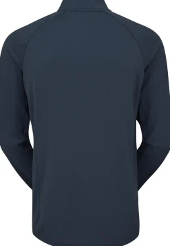 Rab T-Shirts & Baselayers-Mens Sonic LS Zip-T - Tempest Blue