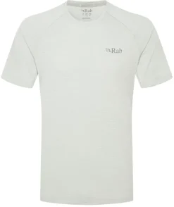Rab T-Shirts & Baselayers-Mens Sonic Tee - Light Zinc