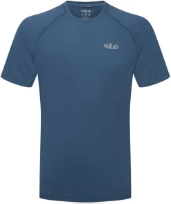 Rab T-Shirts & Baselayers-Mens Sonic Tee - Tempest Blue
