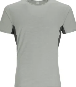 Rab T-Shirts & Baselayers-Mens Sonic Ultra Tee - Light Zinc-Graphene
