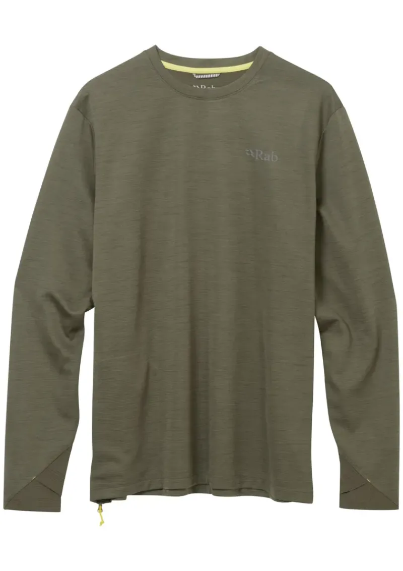 Rab Fleece & Mid Layer-Mens Staden Crew - Army