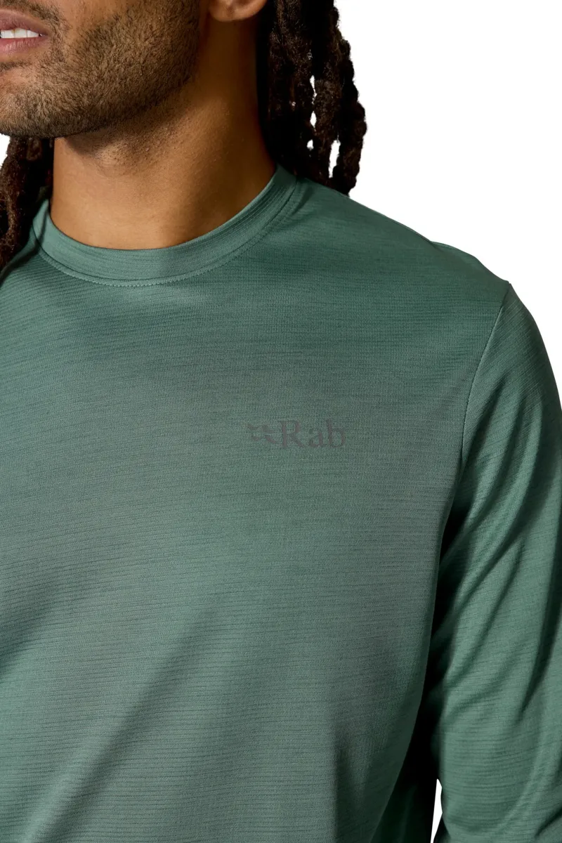 Rab Fleece & Mid Layer-Mens Staden Crew - Sage