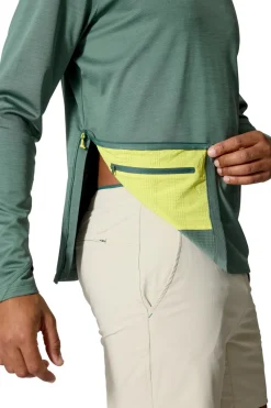 Rab Fleece & Mid Layer-Mens Staden Crew - Sage