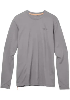 Rab Fleece & Mid Layer-Mens Staden Crew - Zinc