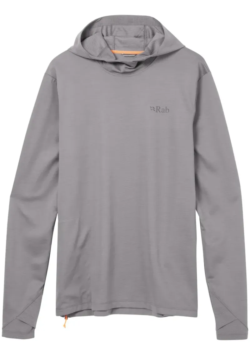 Rab Fleece & Mid Layer-Mens Staden Hoody - Zinc