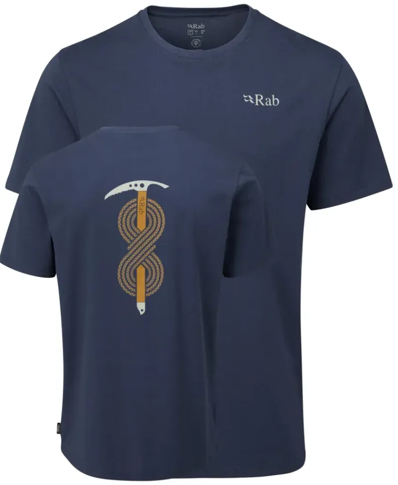 Rab T-Shirts & Baselayers-Mens Stance Axe Tee - Deep Ink