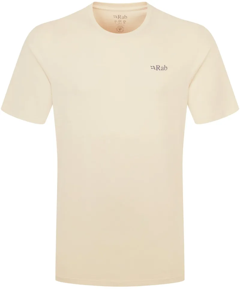 Rab T-Shirts & Baselayers-Mens Stance Axe Tee - Ecru