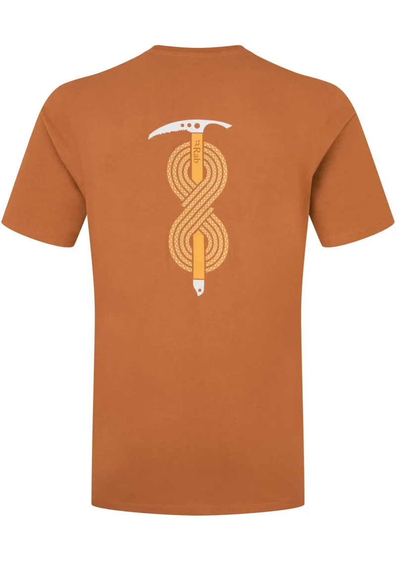 Rab T-Shirts & Baselayers-Mens Stance Axe Tee - Red Earth