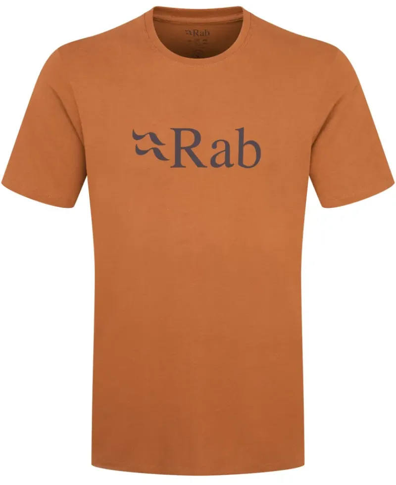 Rab T-Shirts & Baselayers-Mens Stance Logo Tee - Red Earth