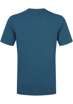 Rab T-Shirts & Baselayers-Mens Stance Logo Tee - Tempest Blue