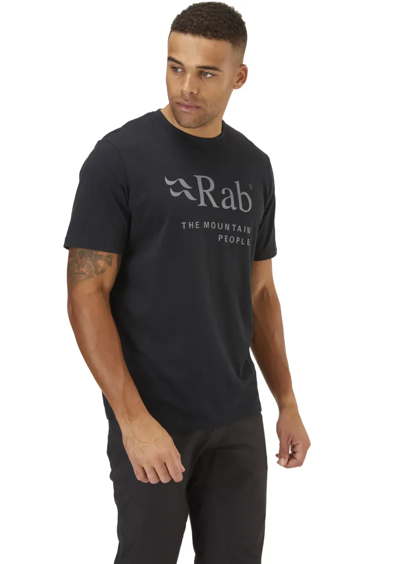 Rab T-Shirts & Baselayers-Mens Stance Mountain Tee - Beluga