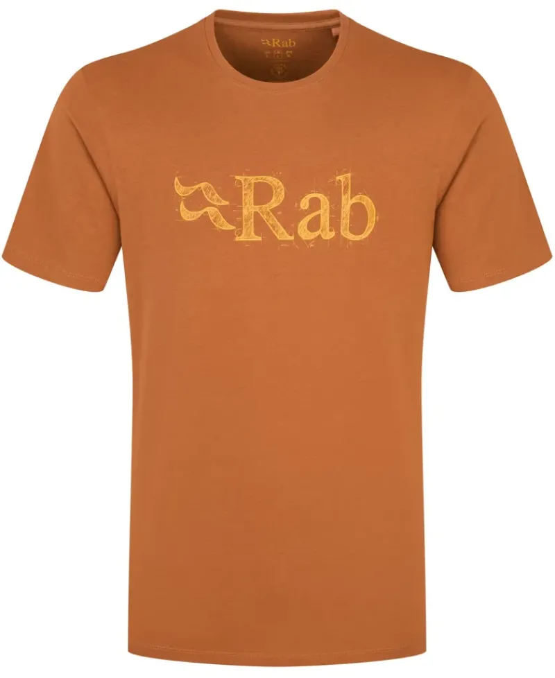 Rab T-Shirts & Baselayers-Mens Stance Tech Sketch Tee - Red Earth
