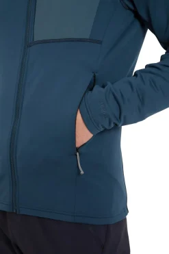 Rab Fleece & Mid Layer-Mens Superflux Hoody - Tempest Blue