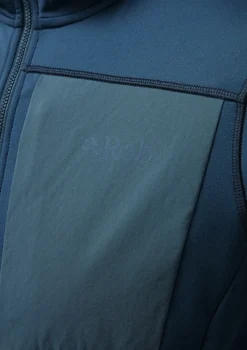 Rab Fleece & Mid Layer-Mens Superflux Hoody - Tempest Blue